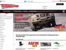 Tablet Screenshot of offroad24.de