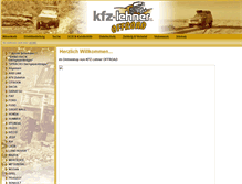 Tablet Screenshot of kfz-lehner.offroad24.com